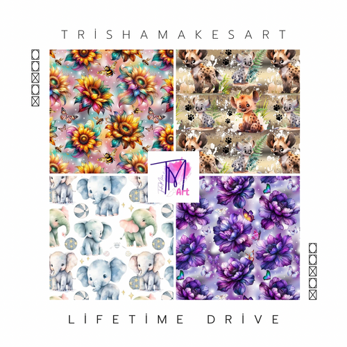 TrishaMakesArt Digital Design - Lifetime Drive