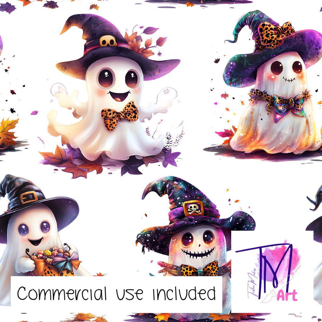 260 - Cute Halloween Ghosts (UNLIMITED)