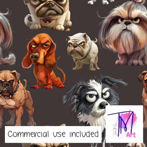 268 - Grumpy Dogs Chocolate (UNLIMITED)