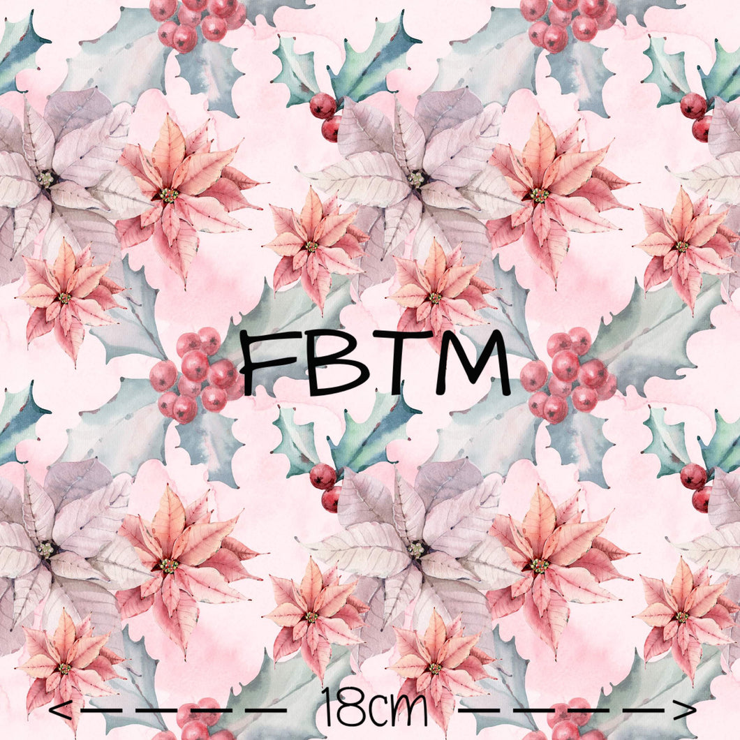 THEME #32 - Holly’s and Poinsettias