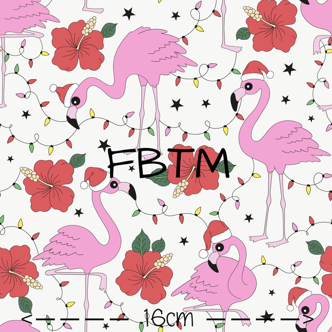 THEME #32 - Flamingo’s in Santa Hats
