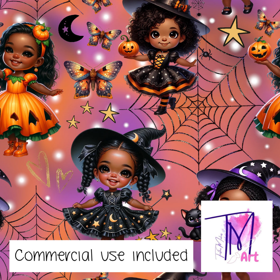 274 - Halloween Girls Dark Glow (UNLIMITED)