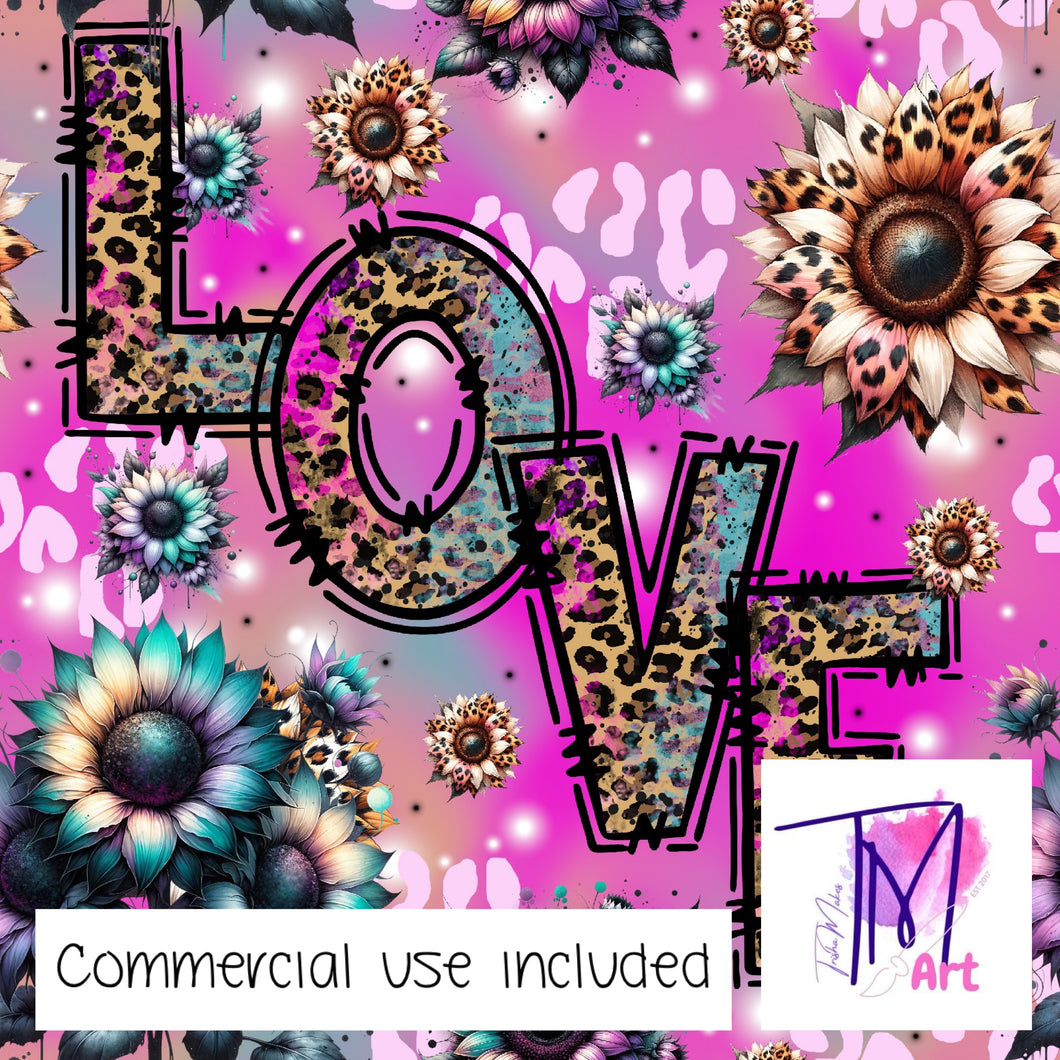 278 - Leopard LOVE Pink (UNLIMITED)