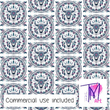 Load image into Gallery viewer, 281 - Bull Skull Mandala (UNLIMITED)