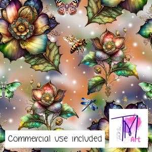 284 - Glassed Florals (UNLIMITED)