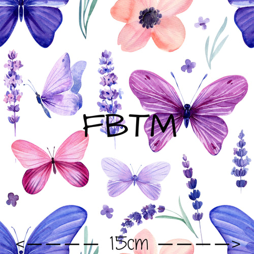 ROUND 52 - Lavender Butterflies