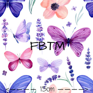 ROUND 52 - Lavender Butterflies