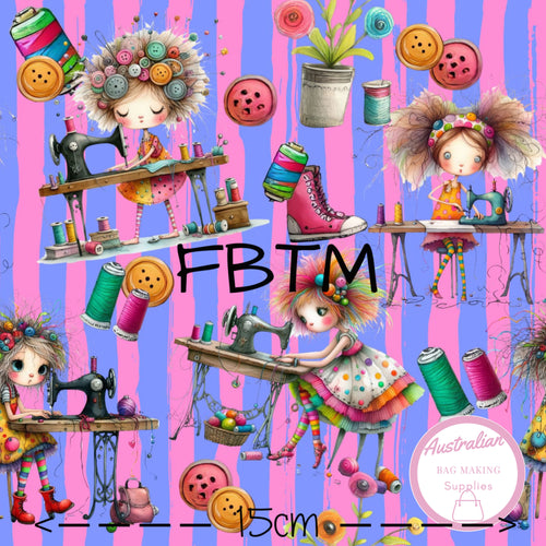PREORDER ROUND 61 (12-19th June) - ABMS Quirky Sewing Girls