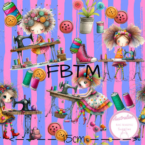 PREORDER ROUND 61 (12-19th June) - ABMS Quirky Sewing Girls