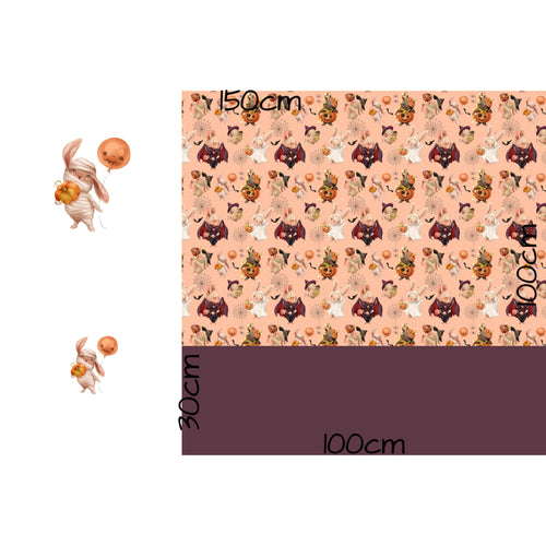 ROUND 61 - 1m Bunny Mummy Panel