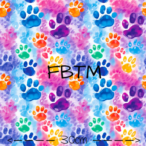 ROUND 61 - Colourful Paws