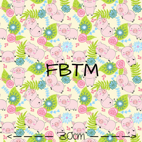 THEME #33 - Spring Pigs