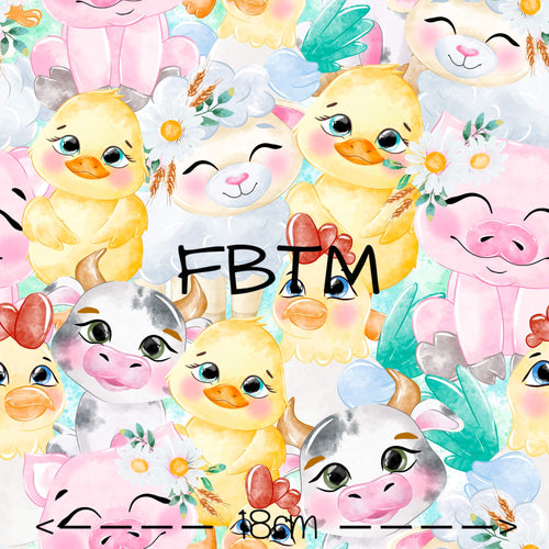 THEME #33 - Stacked Farm Babies