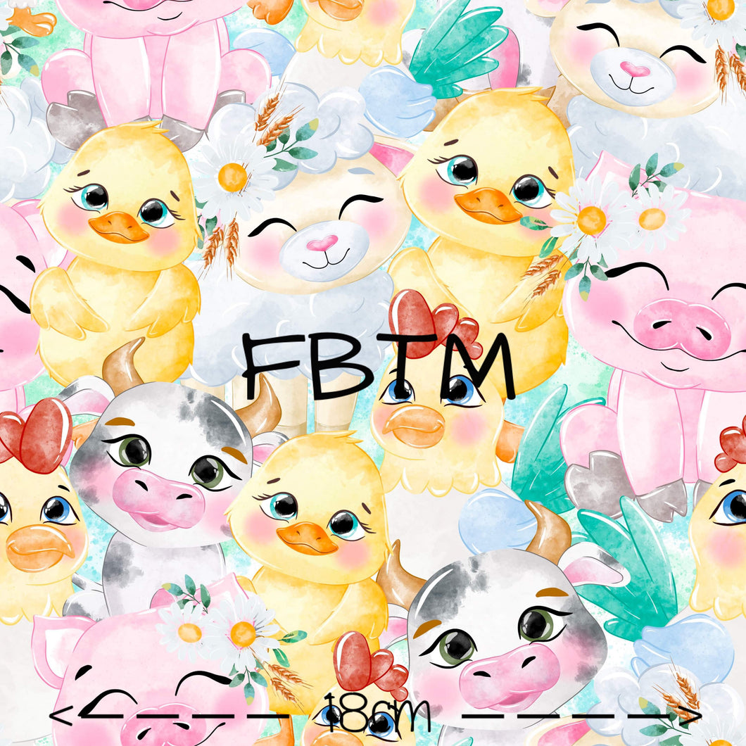 THEME #33 - Stacked Farm Babies