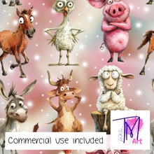 Load image into Gallery viewer, 306 - Funky Farm Animals (UNLIMITED)