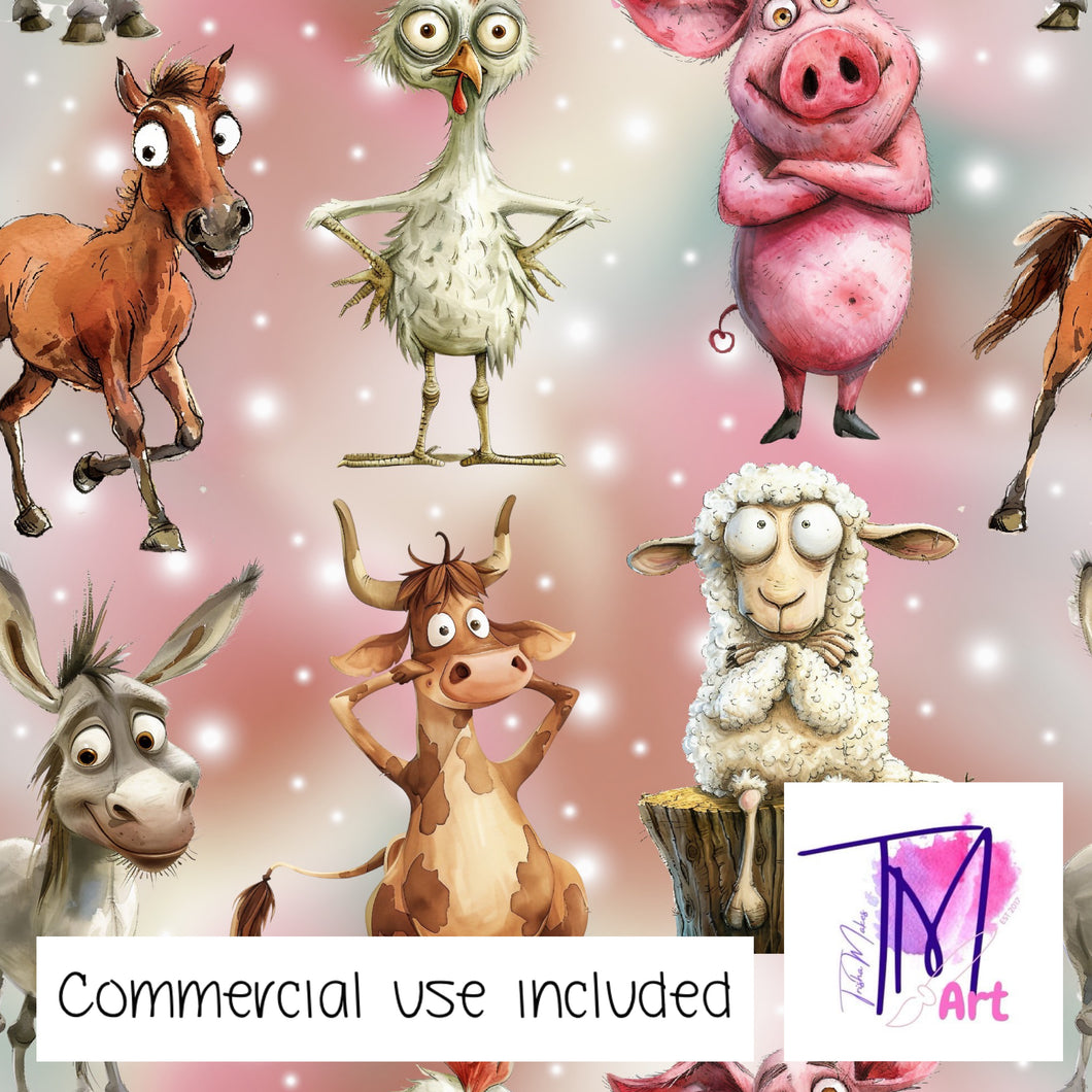 306 - Funky Farm Animals (UNLIMITED)