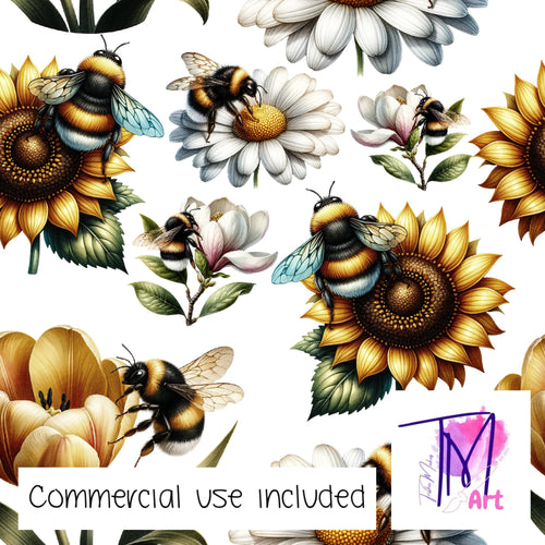 408 - Muted Bees (UNLIMITED)