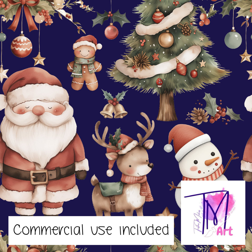 419 - Muted Christmas Blue (UNLIMITED)