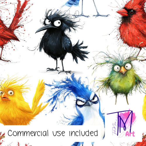 323 - Birds Bad Hair Day (UNLIMITED)