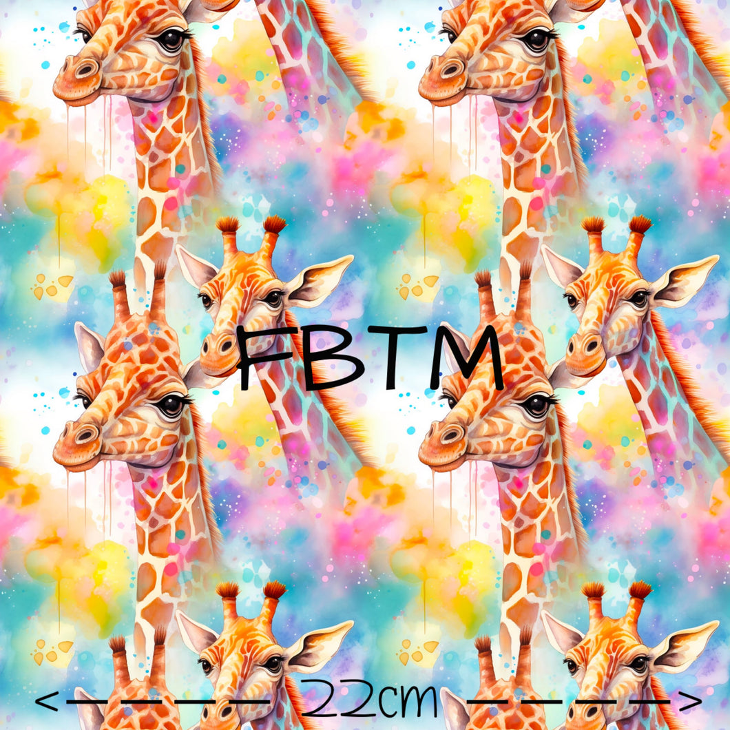 ROUND 62 - Colourful Giraffes