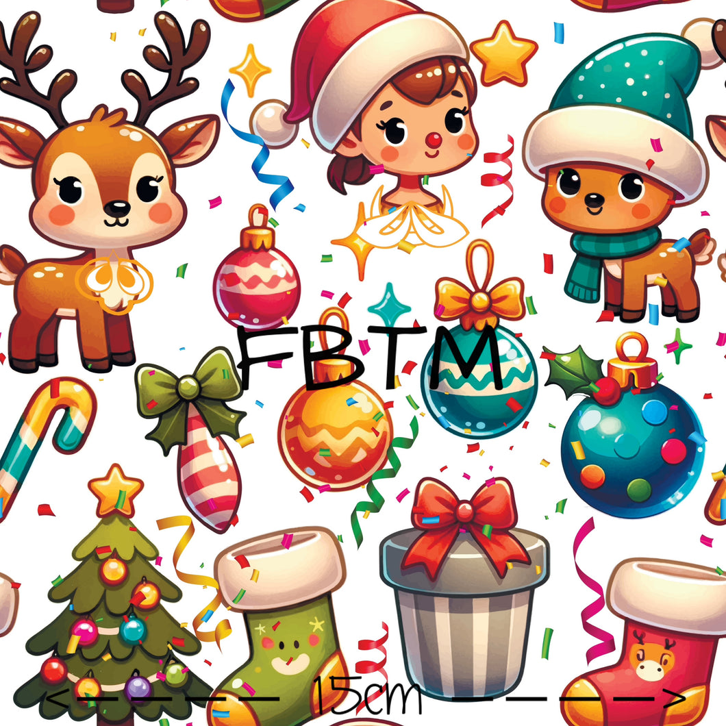 ROUND 62 - Colourful Christmas Decorations