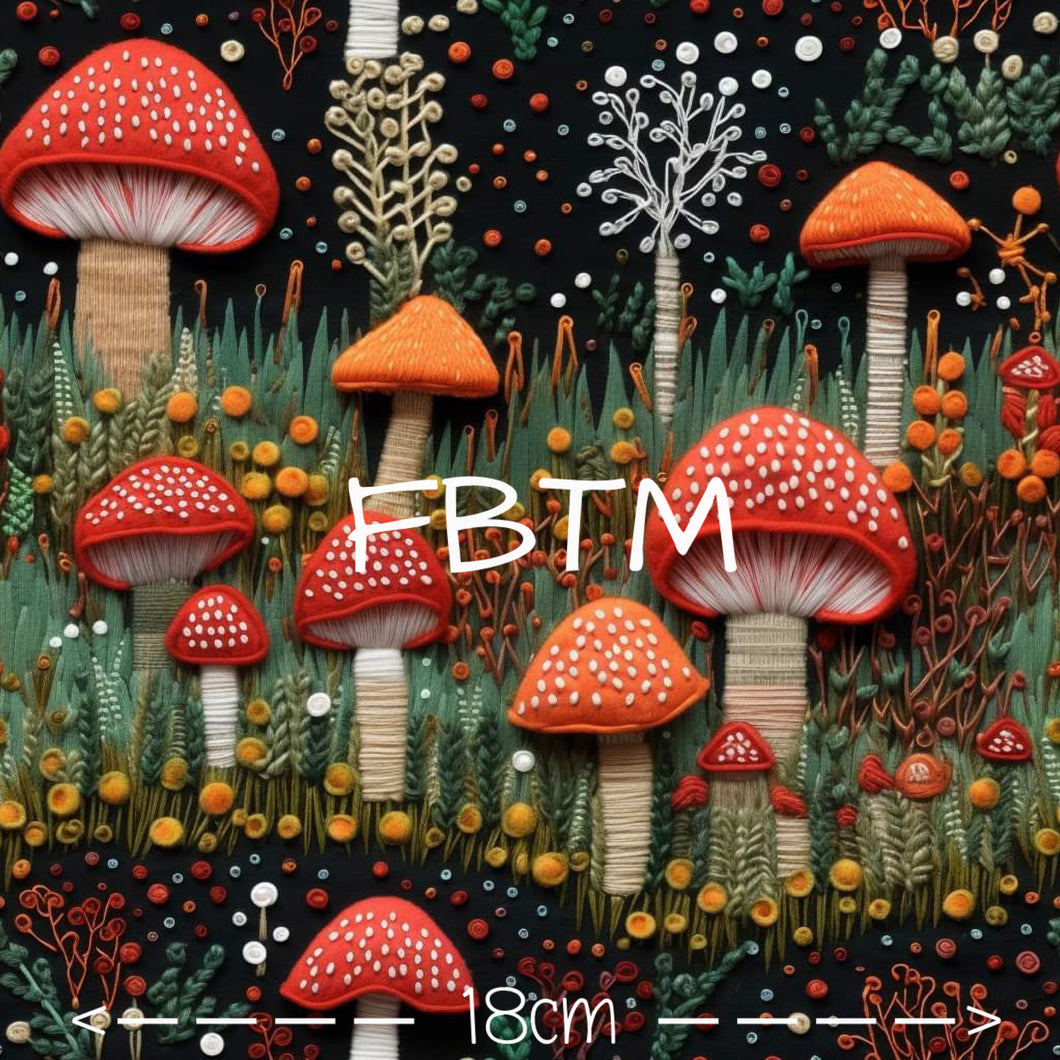 THEME #34 - Felted Mushrooms
