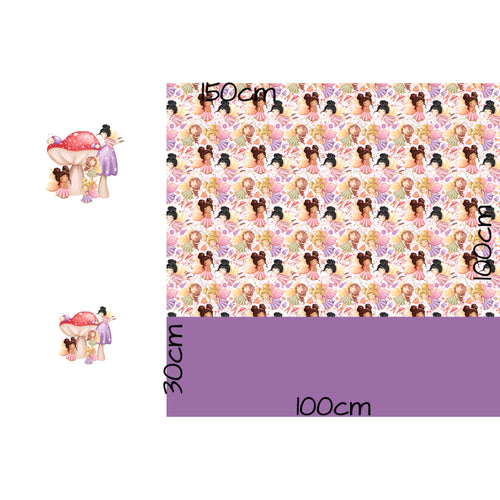 THEME #34 - 1m Fairy Garden Panel