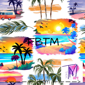 THEME #27 - Exclusive Tropical Beach Scene