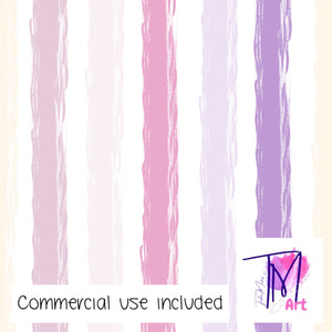 131 Pinky Purple Stripes - Seamless Pattern (UNLIMITED)