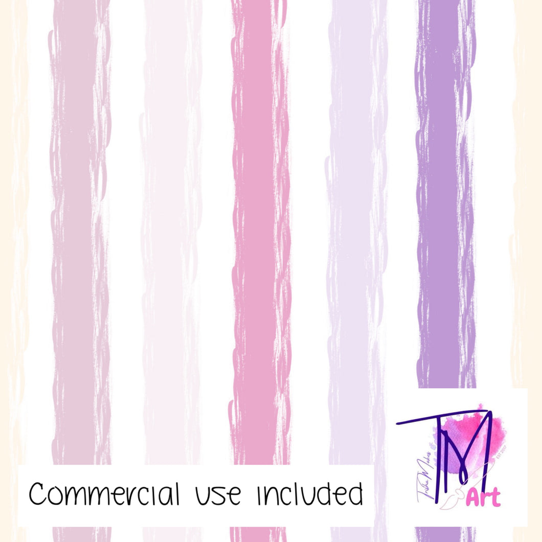 131 Pinky Purple Stripes - Seamless Pattern (UNLIMITED)