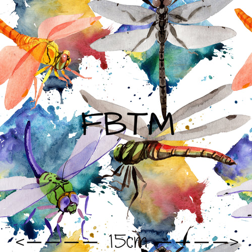 ROUND 45 - Watercolour Dragonflies