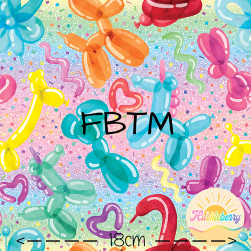 ROUND 63 - HBD Rainbow Glitter Balloon Buddies