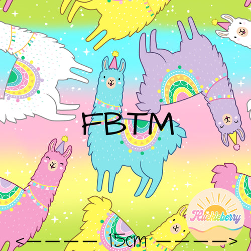 ROUND 63 - HBD Llama Party Tropical