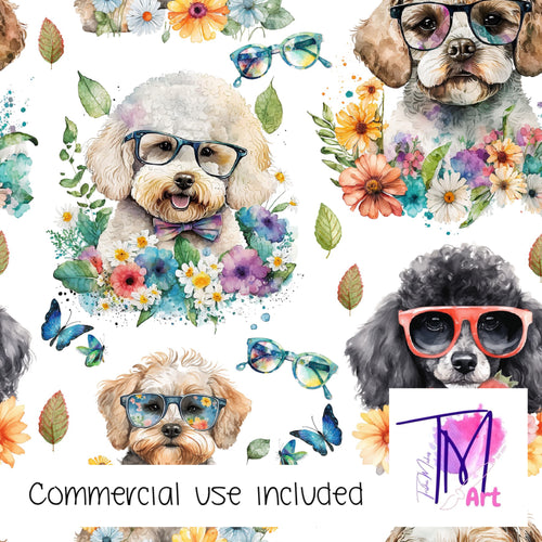 339 - Puppies with Glasses (UNLIMITED)