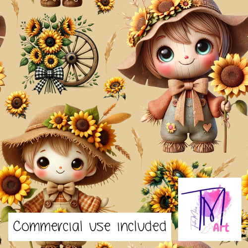 347 - Scarecrow Kids Tan (UNLIMITED)