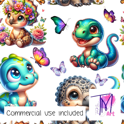 350 - Dino's & Butterflies (UNLIMITED)