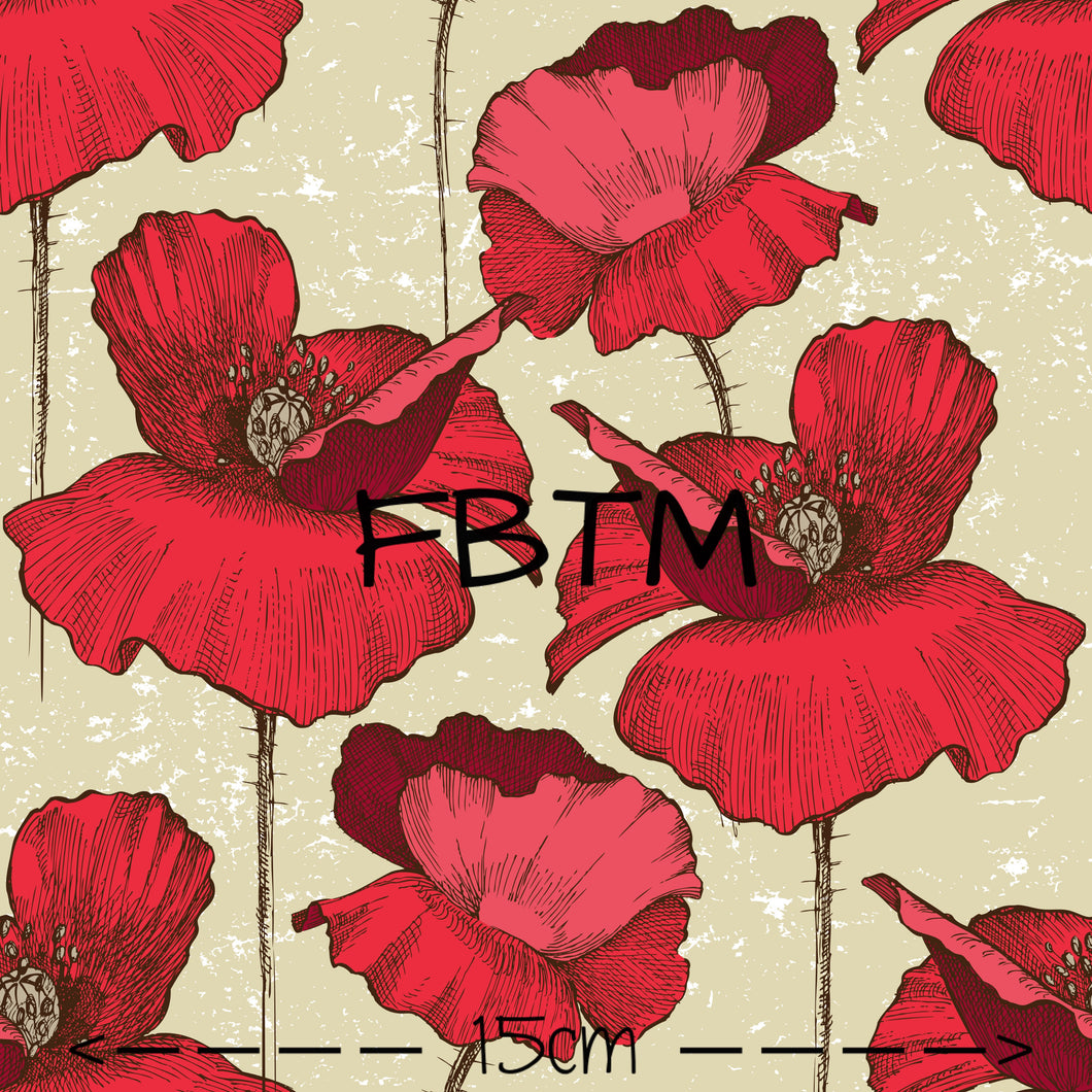 ROUND 64 - Ornamental Poppies