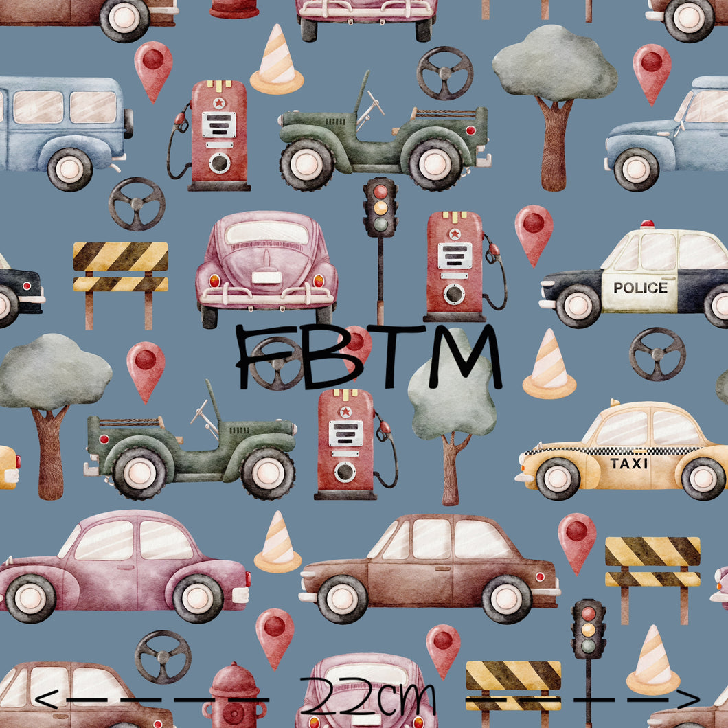 ROUND 64 - Boho Car Set