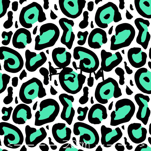 ROUND 64 - Aqua Safari Print