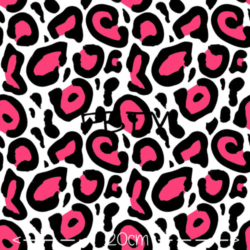 ROUND 64 - Pink Safari Print