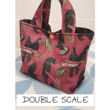 Load image into Gallery viewer, ROUND 56 - Exclusive Bill &amp; Belle Black Cockatoos on Burgundy