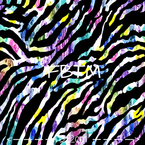 ROUND 47 - Tie Dye Zebra Stripes