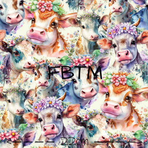 ROUND 38 - Cows in Flower Crowns