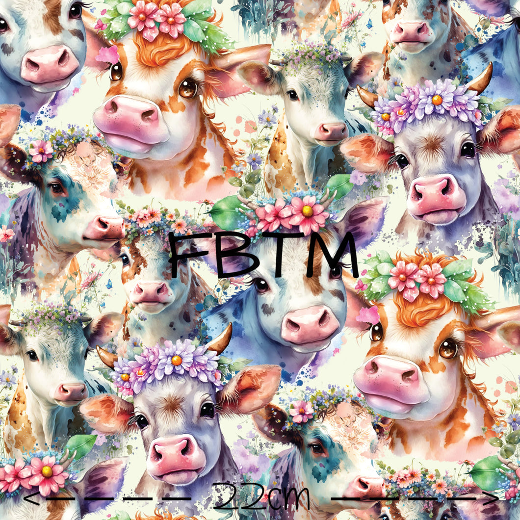 ROUND 38 - Cows in Flower Crowns