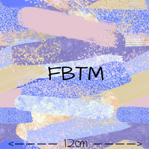 THEME 23 - Purple Brushstrokes