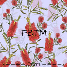 Load image into Gallery viewer, ROUND 36 - Exclusive Bottlebrush on Lilac (POPLIN)