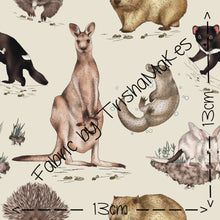 Load image into Gallery viewer, ROUND 19 - Mammal Mash on Beige (Exclusive) (FRENCH TERRY)