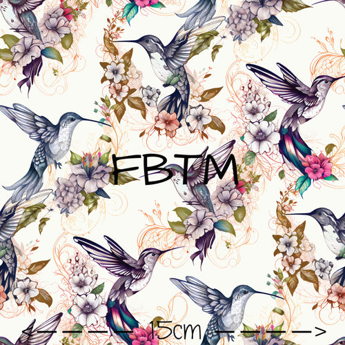 ROUND 38 - Floral Hummingbirds