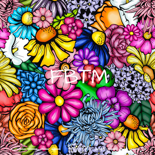 ROUND 39 - Neon Flower Power