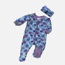 Load image into Gallery viewer, ROUND 33 - Purple Poppies Exclusive Colourway COTTON LYCRA